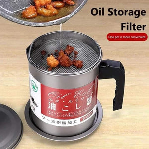 Oil Container Pot Filter 1.4 Liter